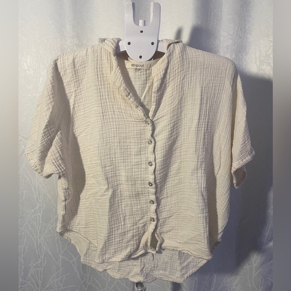 White Linen Tshirt